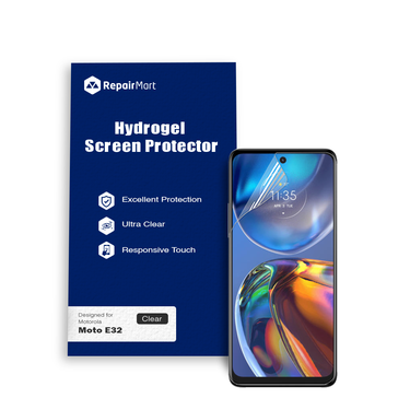 Motorola Moto E32 Compatible Premium Hydrogel Screen Protector With Full Coverage Ultra HD